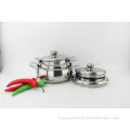 16-18-20cm Stainless Steel Camber Pot Set/Metal Pot Hot Sales In Africa